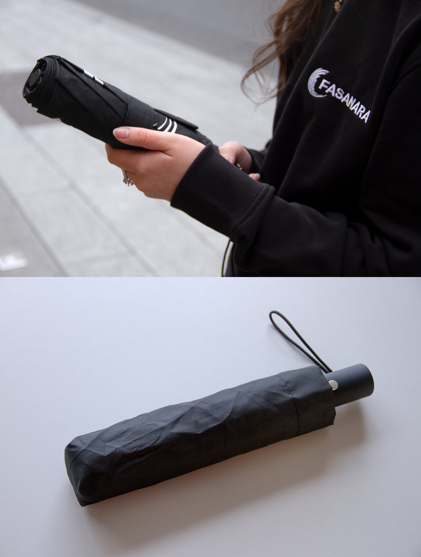 Mini Black Umbrella