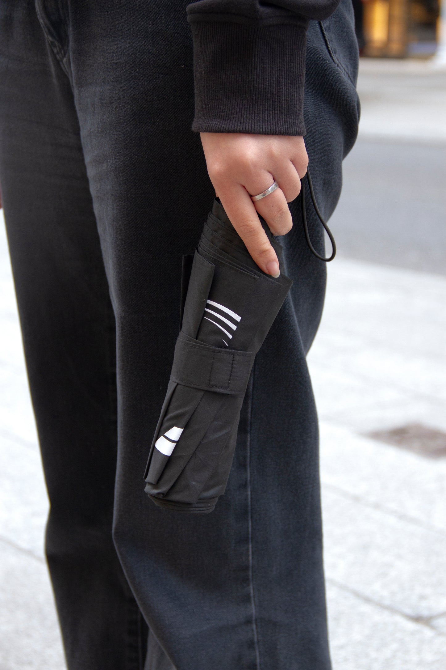 Mini Black Umbrella