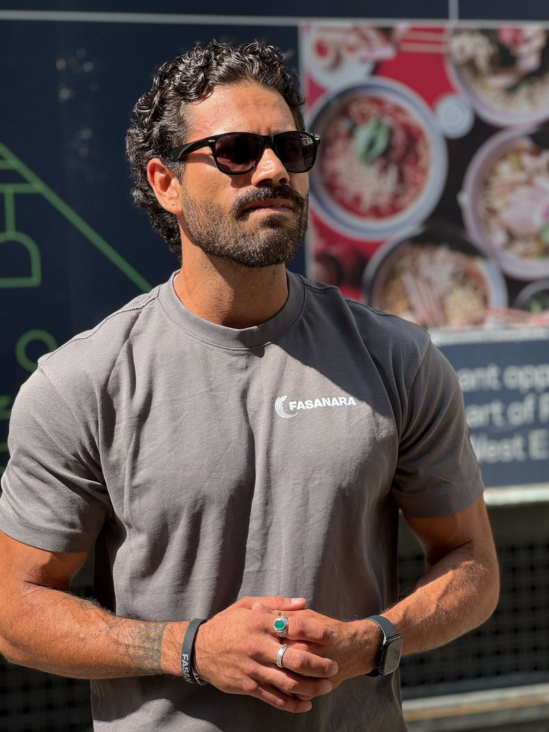 Heavyweight grey t-shirt