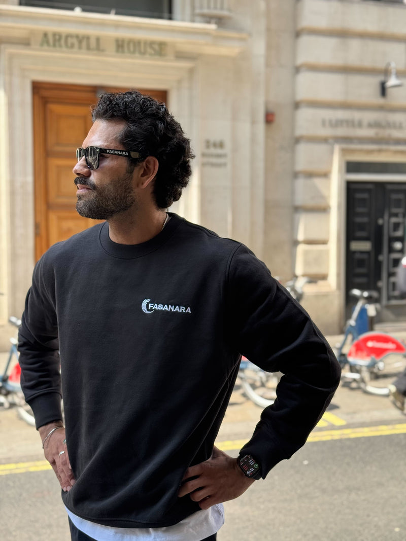 Black sweatshirt