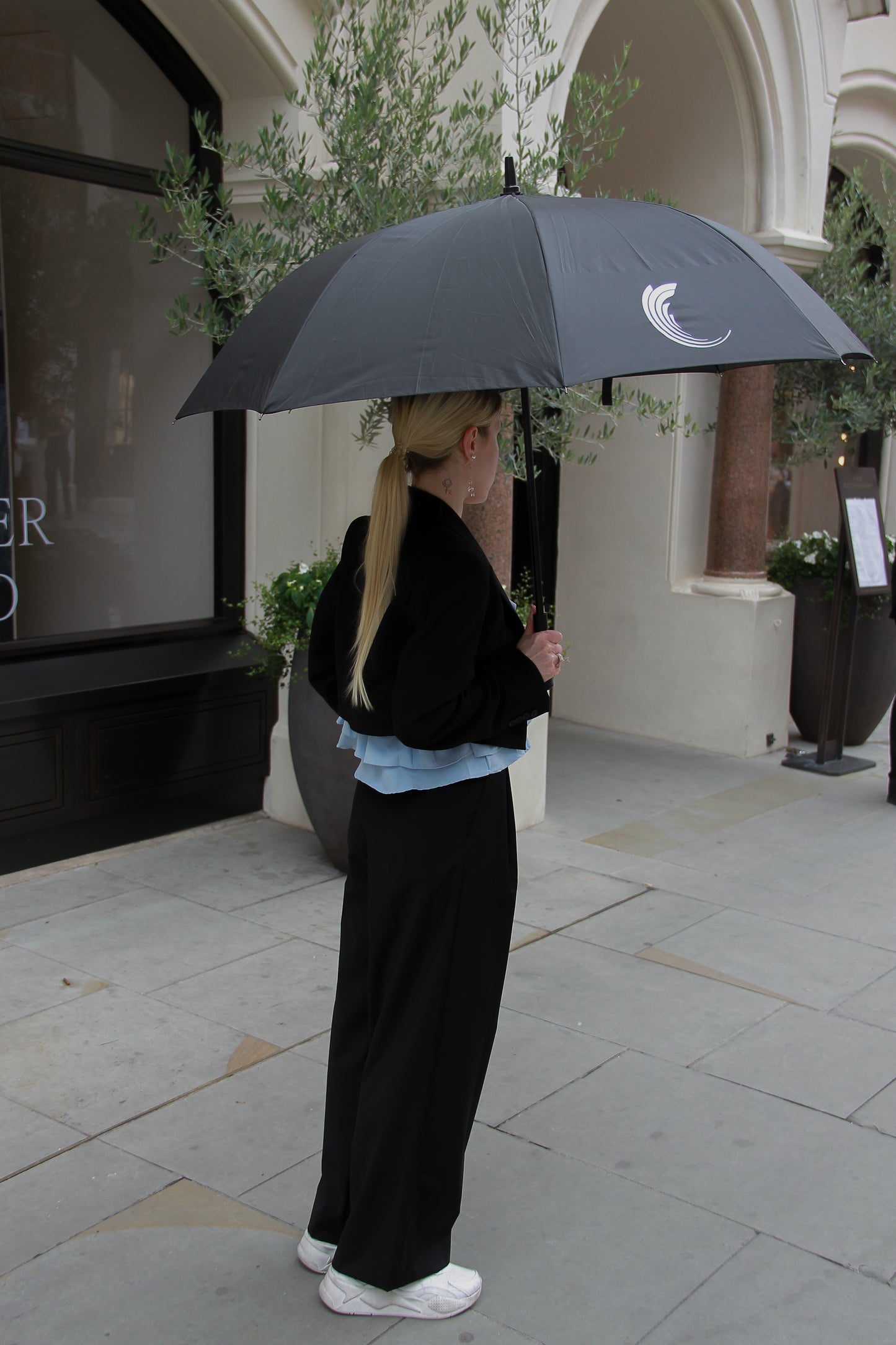 Large Black Umbrella