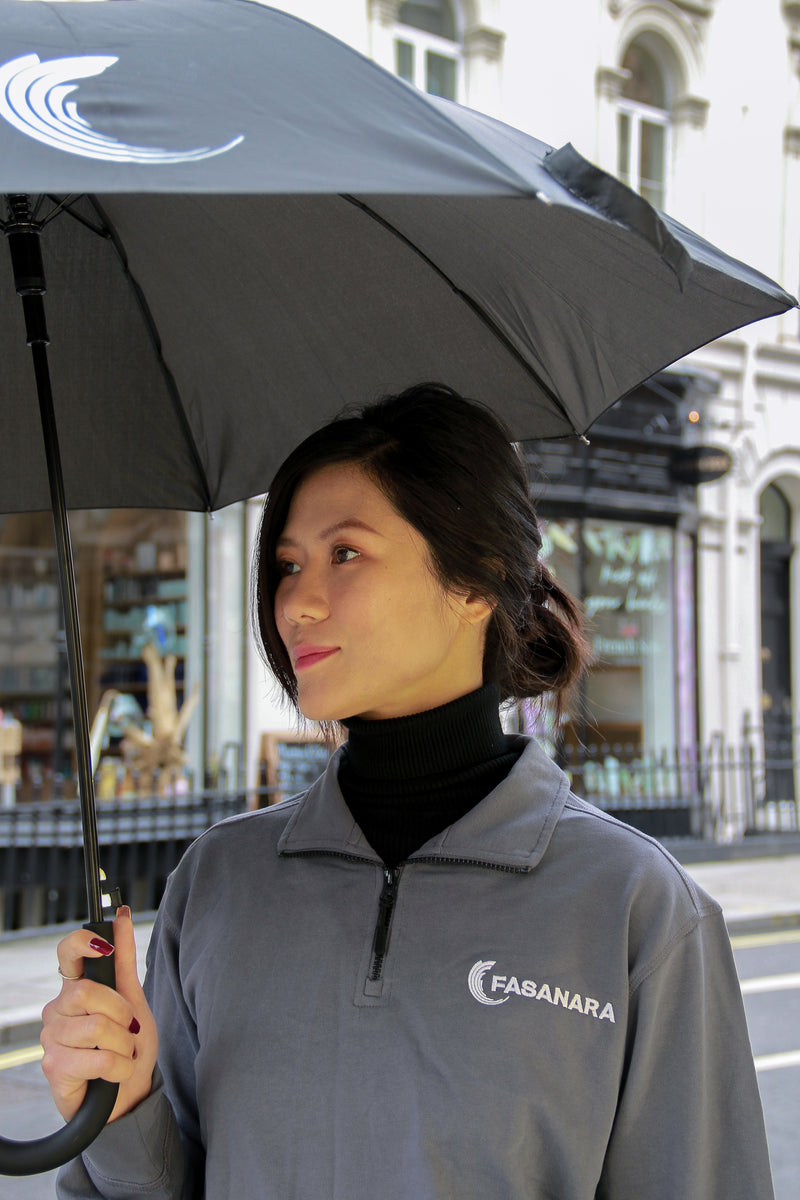 Large Black Umbrella