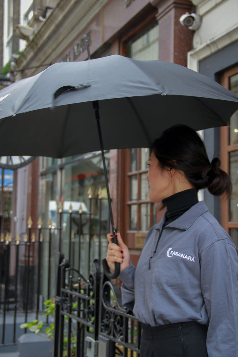 Large Black Umbrella