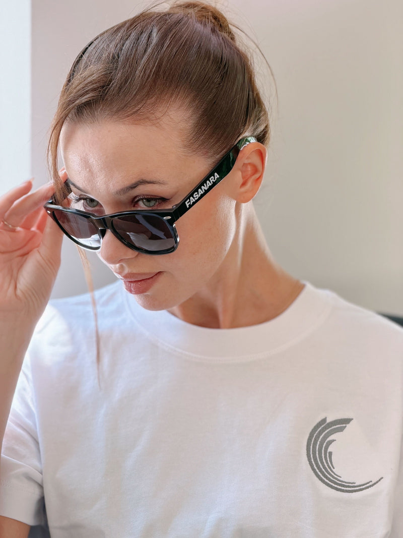 Retro-Style Black Sunglasses