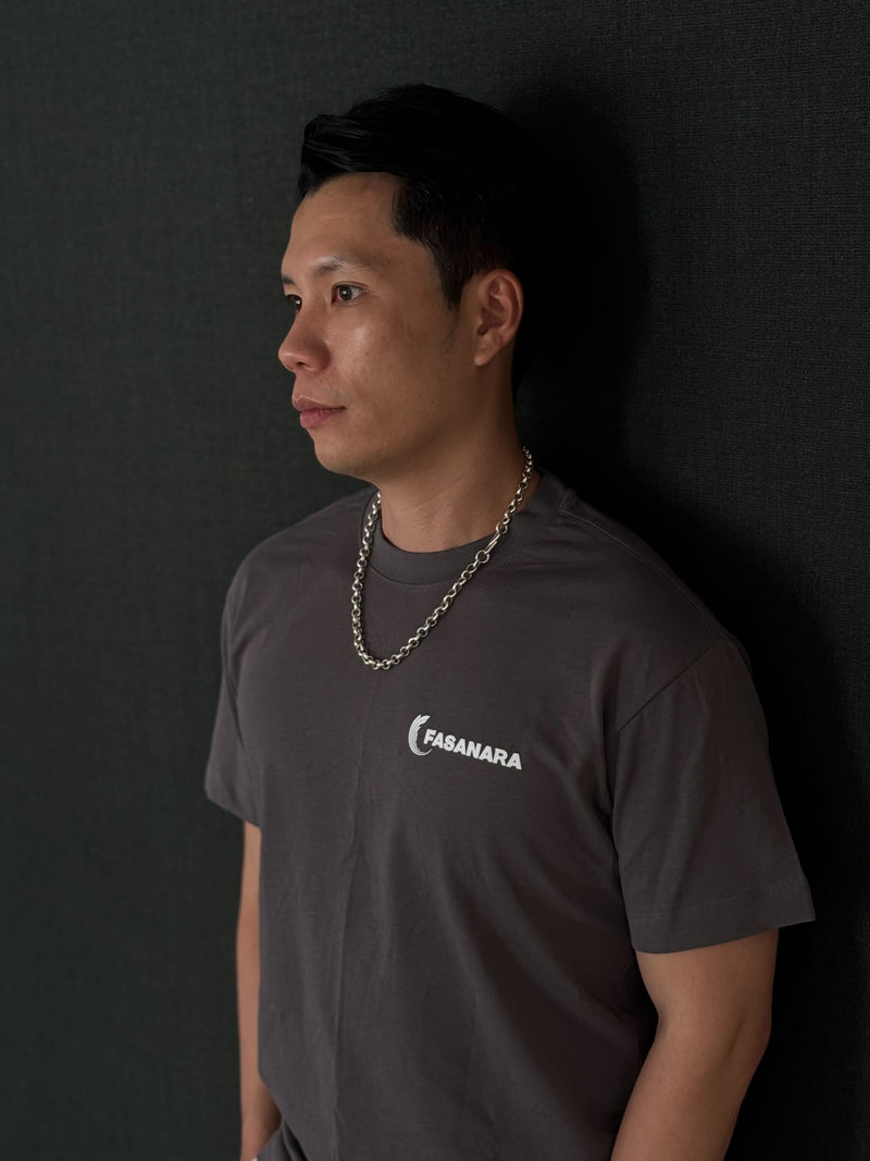 Heavyweight grey t-shirt