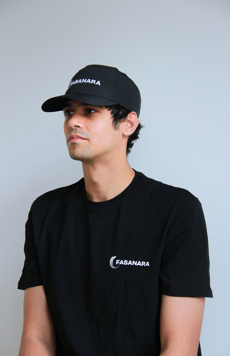 Black printed t-shirt