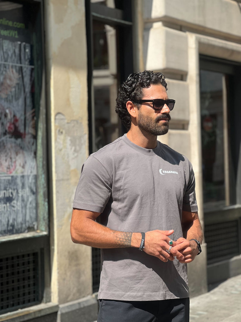 Heavyweight grey t-shirt