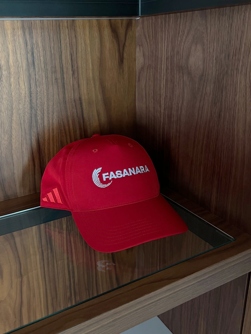 Red baseball cap