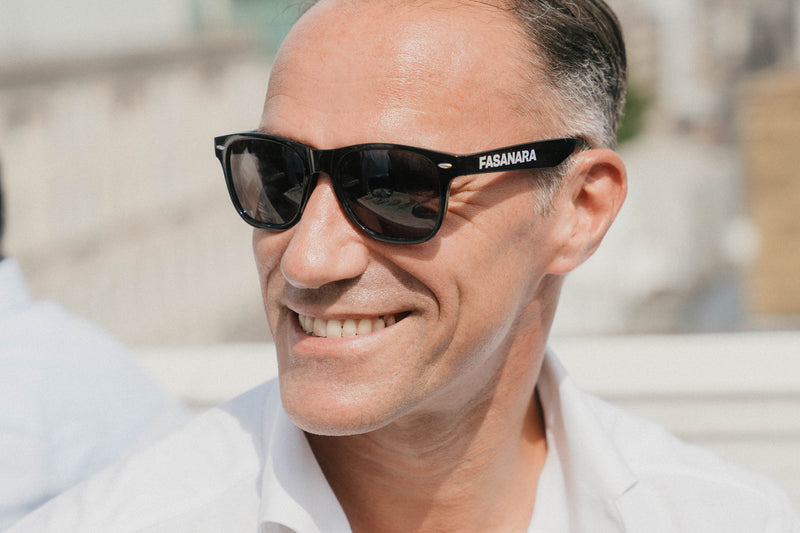 Retro-Style Black Sunglasses